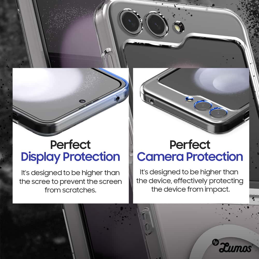 ARAREE SAMSUNG GALAXY Z FLIP 5 NUKIN M Series Simple Slim Transparent Protective Case