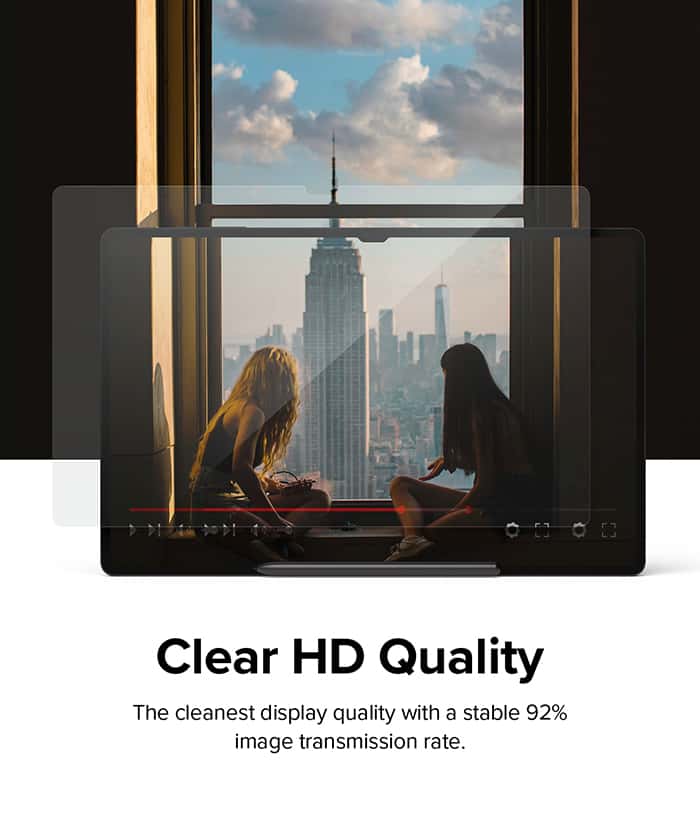 RINGKE Samsung Galaxy Tab S9 Ultra & S8 Ultra Premium Tempered Glass Protector