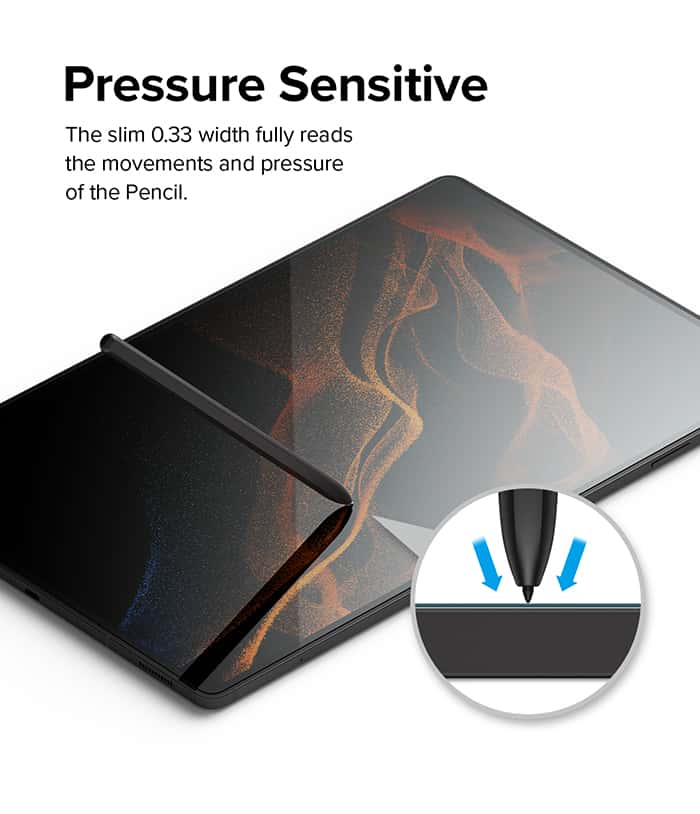 RINGKE Samsung Galaxy Tab S9 Ultra & S8 Ultra Premium Tempered Glass Protector