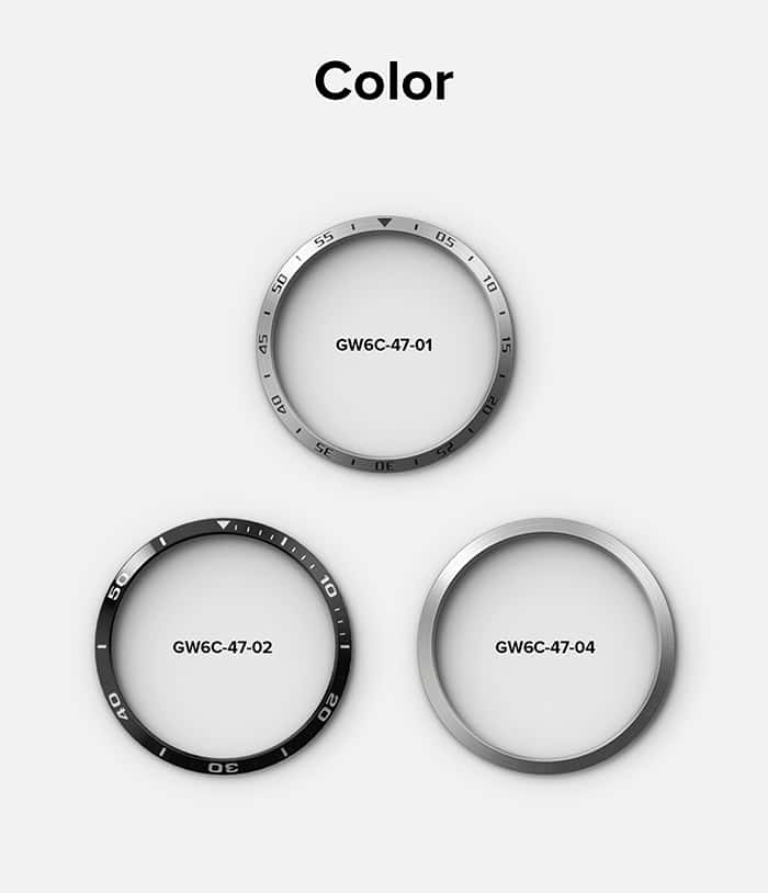 RINGKE BEZEL STYLING CASING COVER For Samsung Galaxy Watch 6 Classic