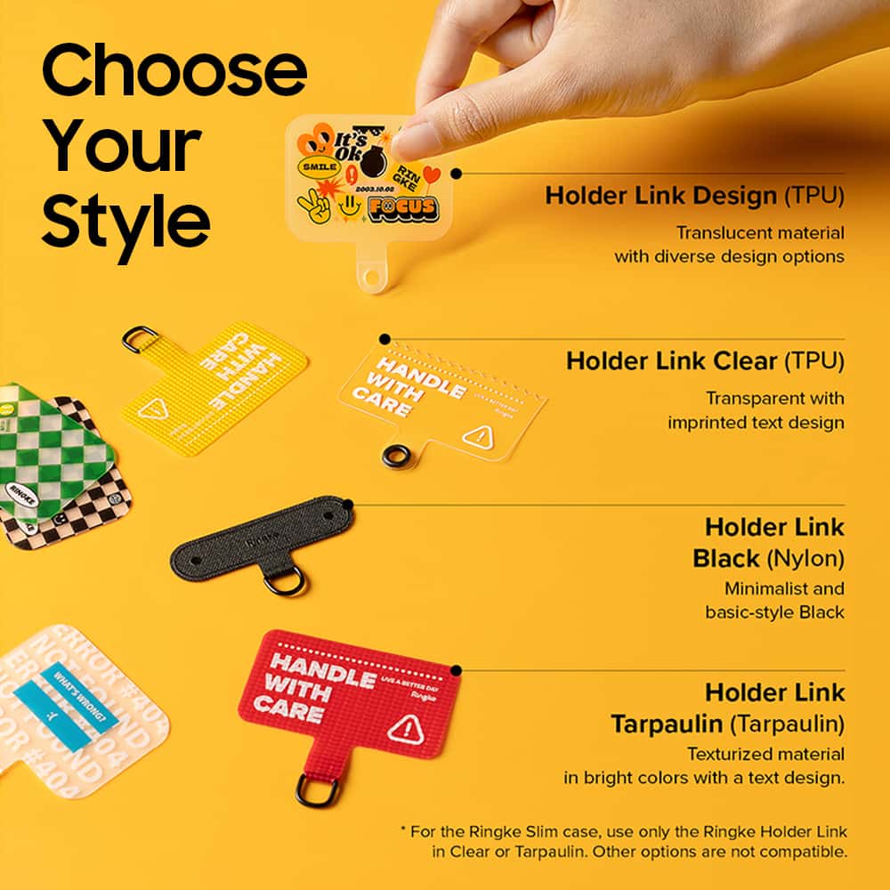 RINGKE HOLDER LINK STRAP Smart Phone Lanyard/Neck Strap