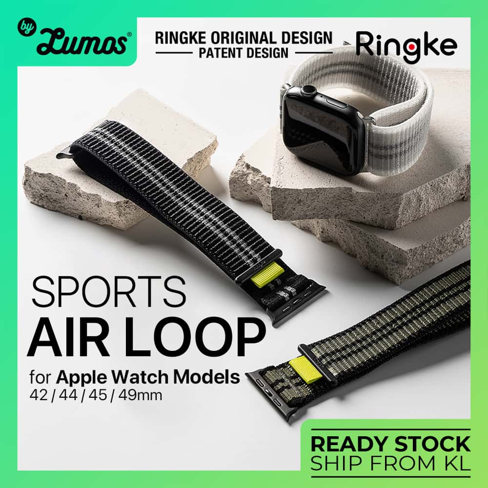 RINGKE SPORT AIR LOOP Apple Watch [42mm/44mm/45mm/49mm] Band Tone-On-Tone Palettes