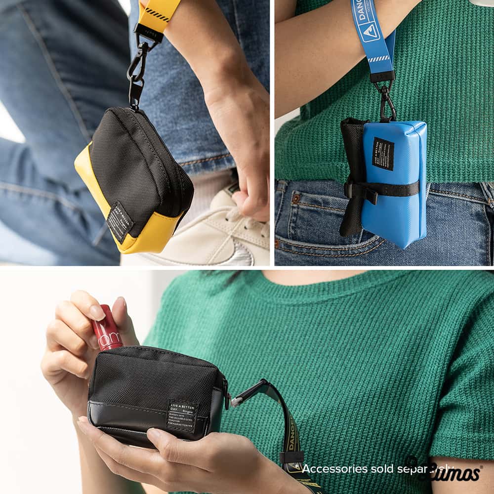 RINGKE TARPAULIN BRICK| ROLL TOP MINI POUCH