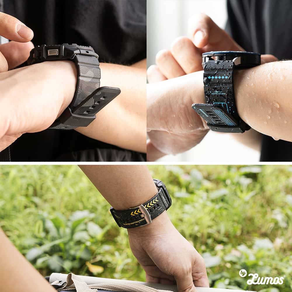 RINGKE RUBBER ONE BOLD Band For Watch Samsung Galaxy Watch Series