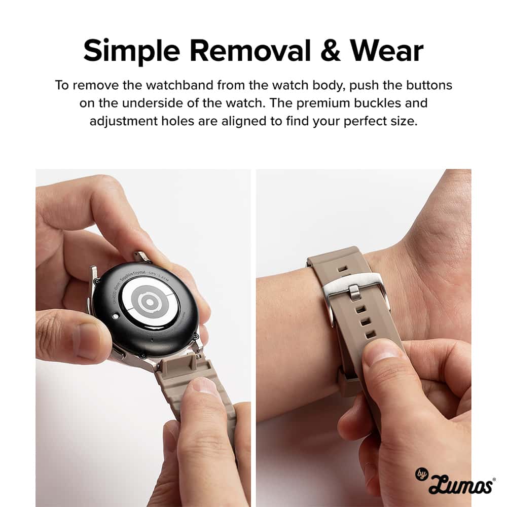 RINGKE RUBBER ONE BOLD Band For Watch Samsung Galaxy Watch Series