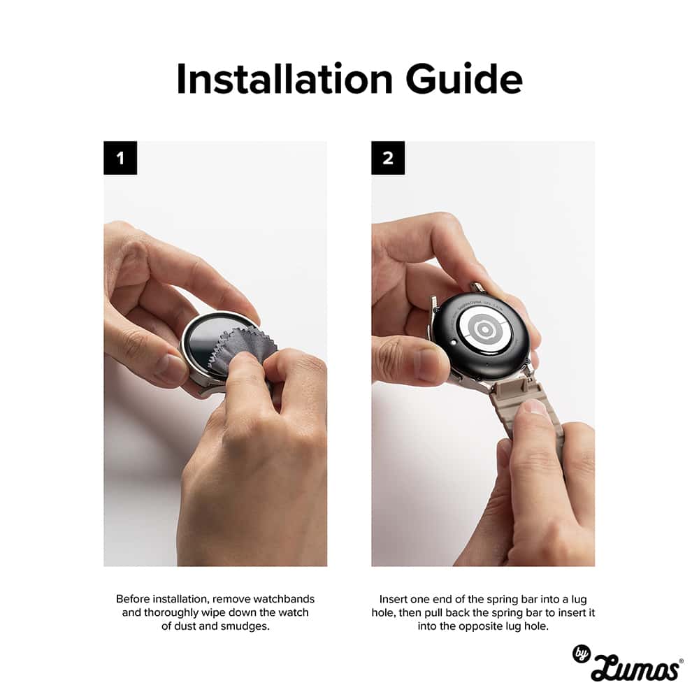 RINGKE RUBBER ONE BOLD Band For Watch Samsung Galaxy Watch Series