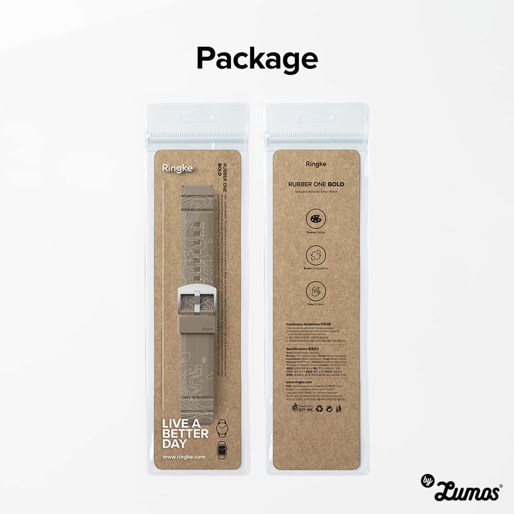 RINGKE RUBBER ONE BOLD Band For Watch Samsung Galaxy Watch Series