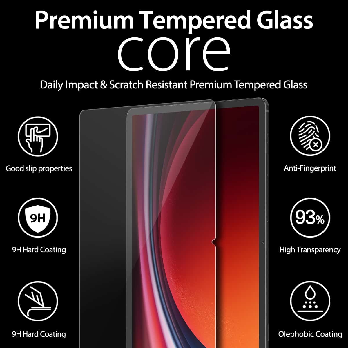 ARAREE Subcore Samsung Galaxy Tab S9 / S9 Plus / S9 Ultra Tempered Glass