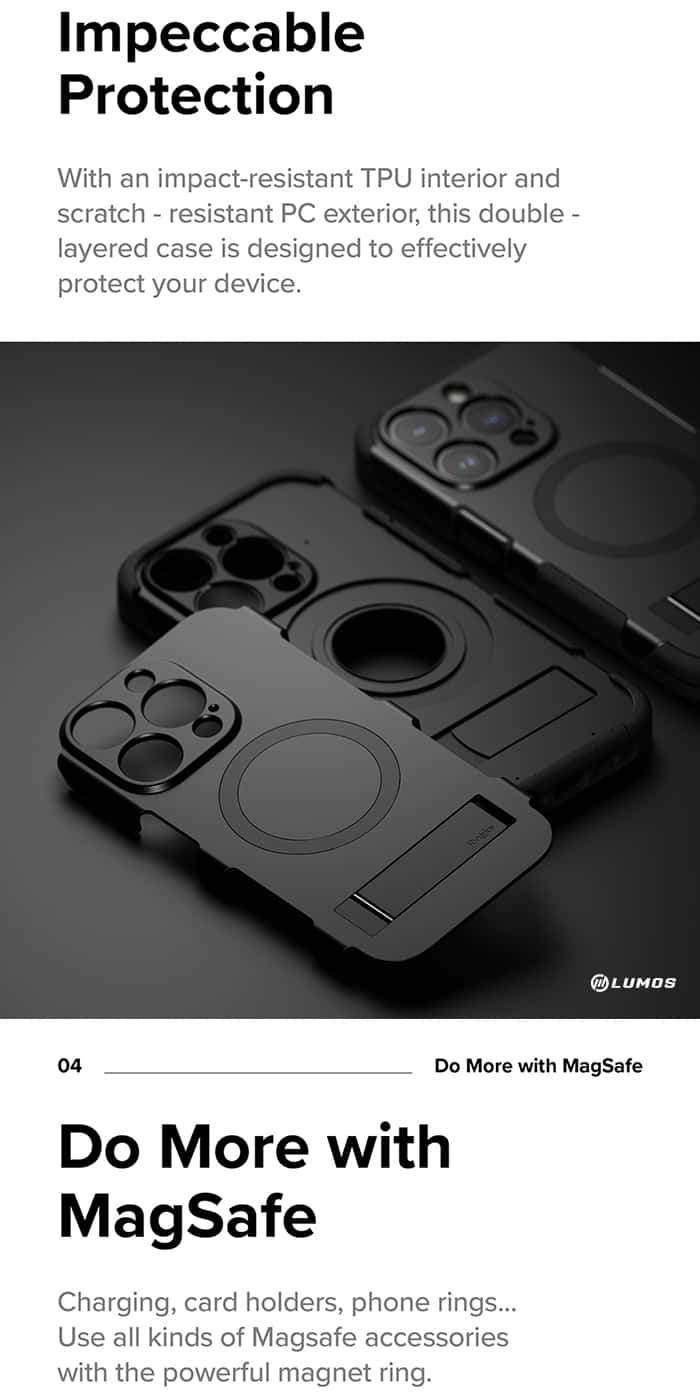 RINGKE ALLES For iPhone 15 Pro / 15 Pro Max Protective Phone Case