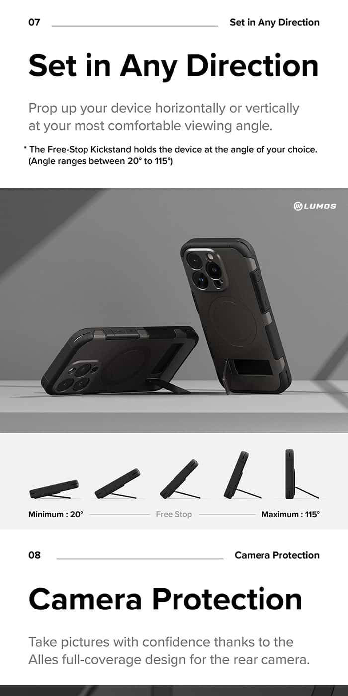 RINGKE ALLES For iPhone 15 Pro / 15 Pro Max Protective Phone Case
