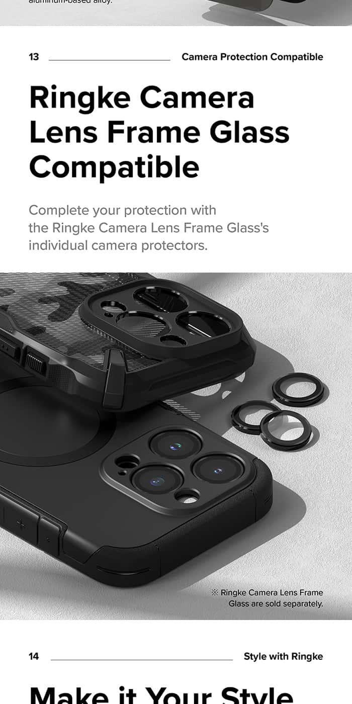 RINGKE ALLES For iPhone 15 Pro / 15 Pro Max Protective Phone Case