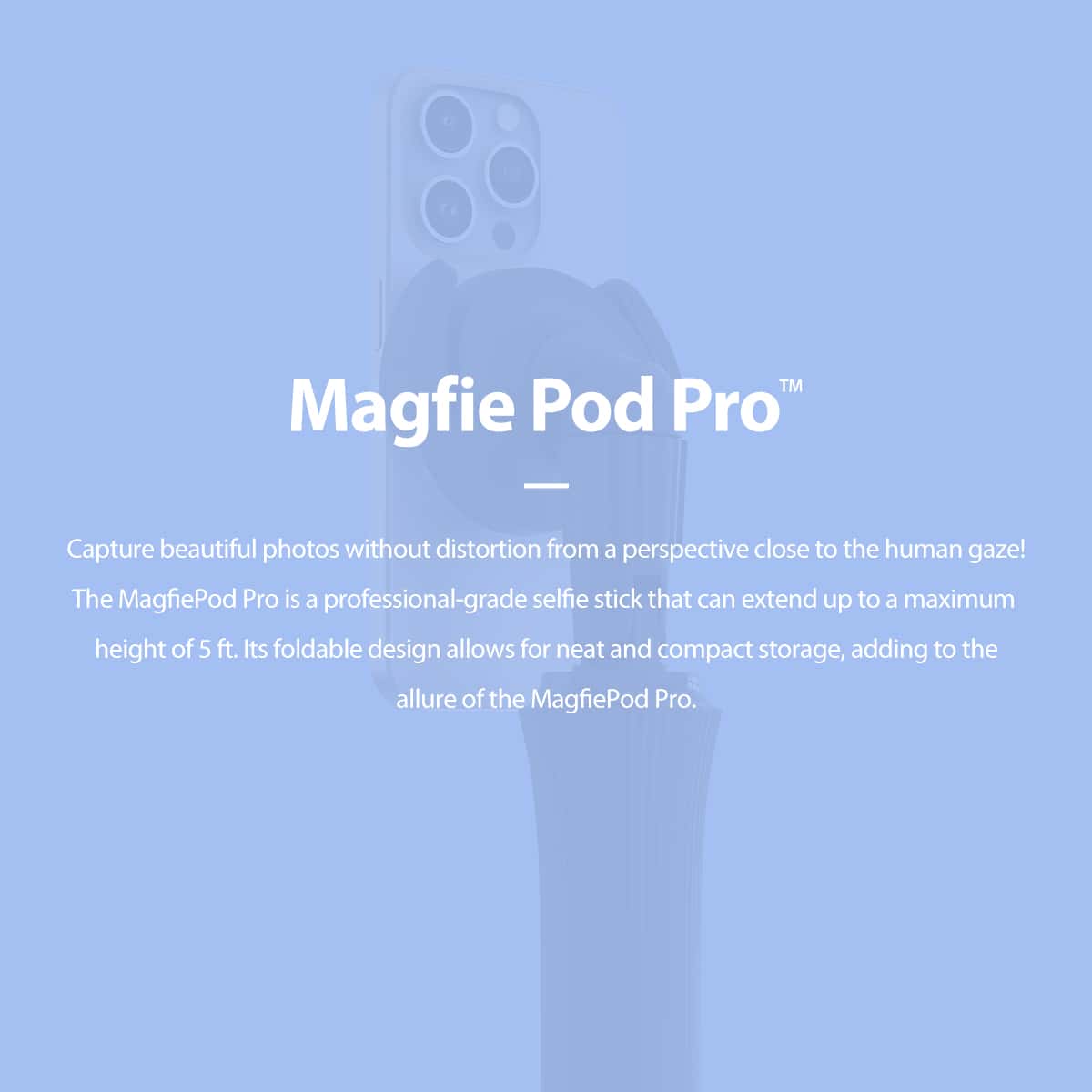 ARAREE MAGFIE POD PRO Selfie Stick Magnet Tripod Bluetooth 5.0