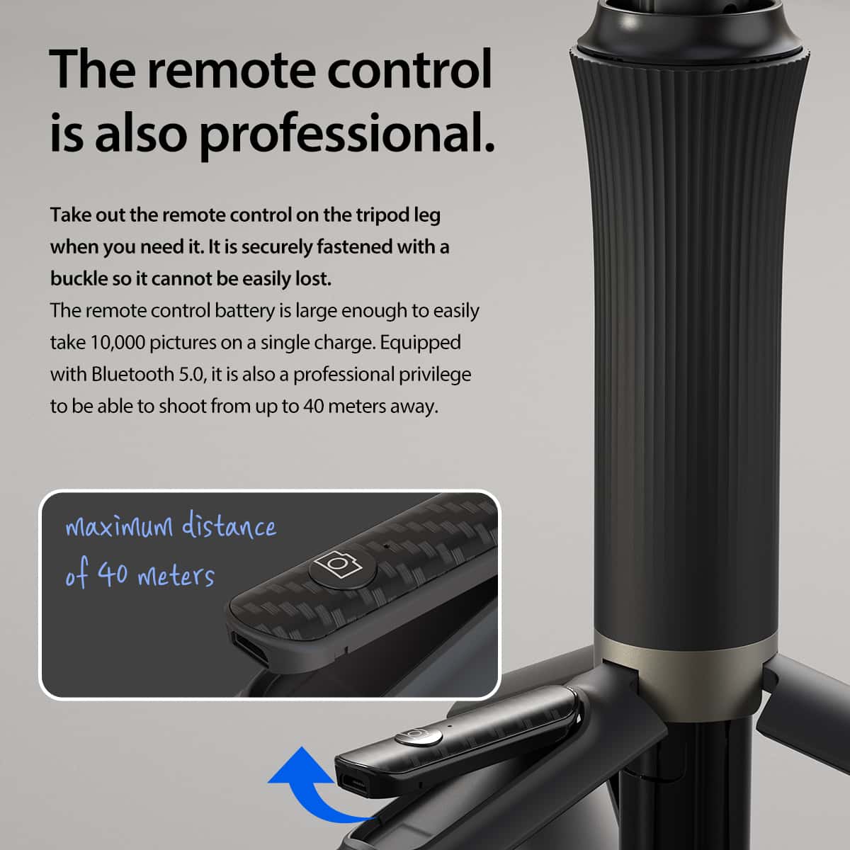 ARAREE MAGFIE POD PRO Selfie Stick Magnet Tripod Bluetooth 5.0