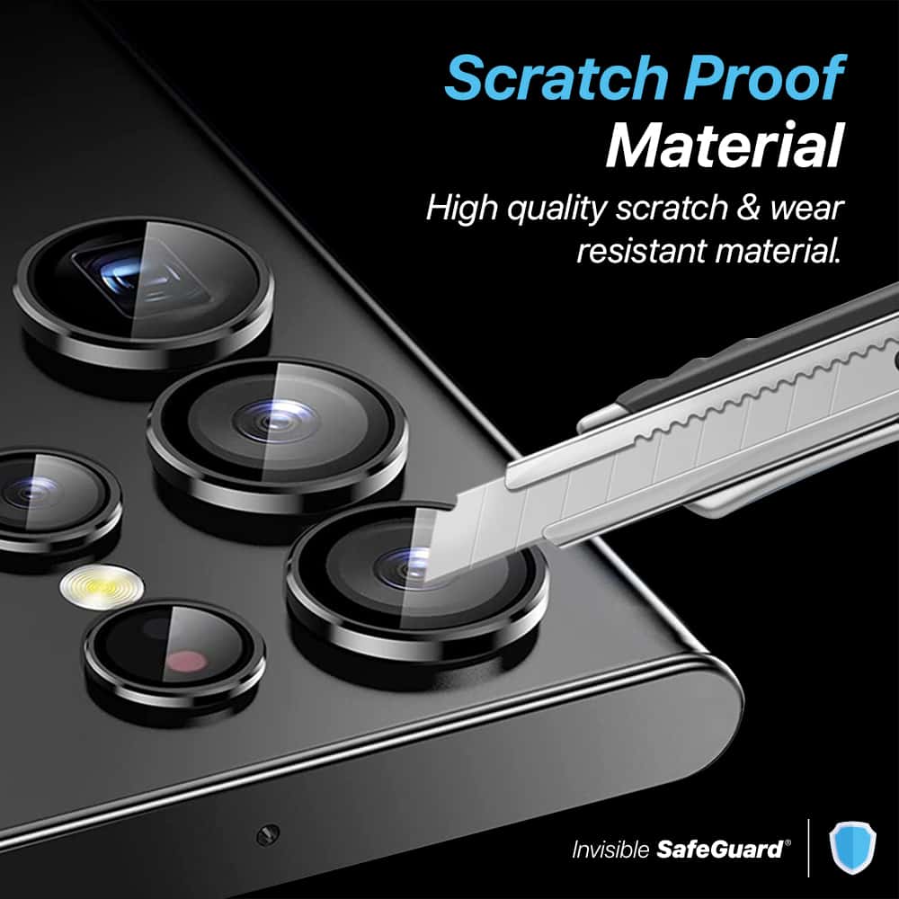 INVISIBLE SAFEGUARD 3D CAMERA LENS Samsung Galaxy S24 Series Camera Tempered Glass Protector