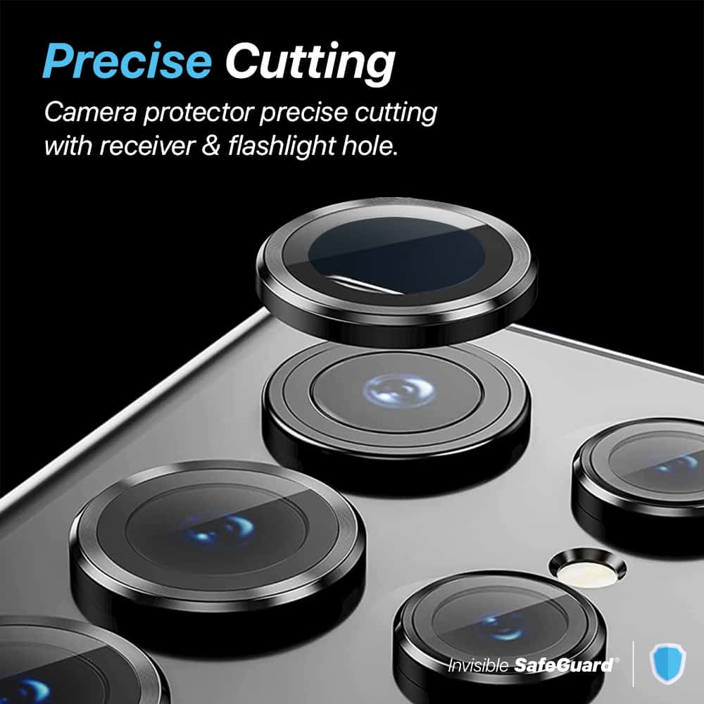 INVISIBLE SAFEGUARD 3D CAMERA LENS Samsung Galaxy S24 Series Camera Tempered Glass Protector