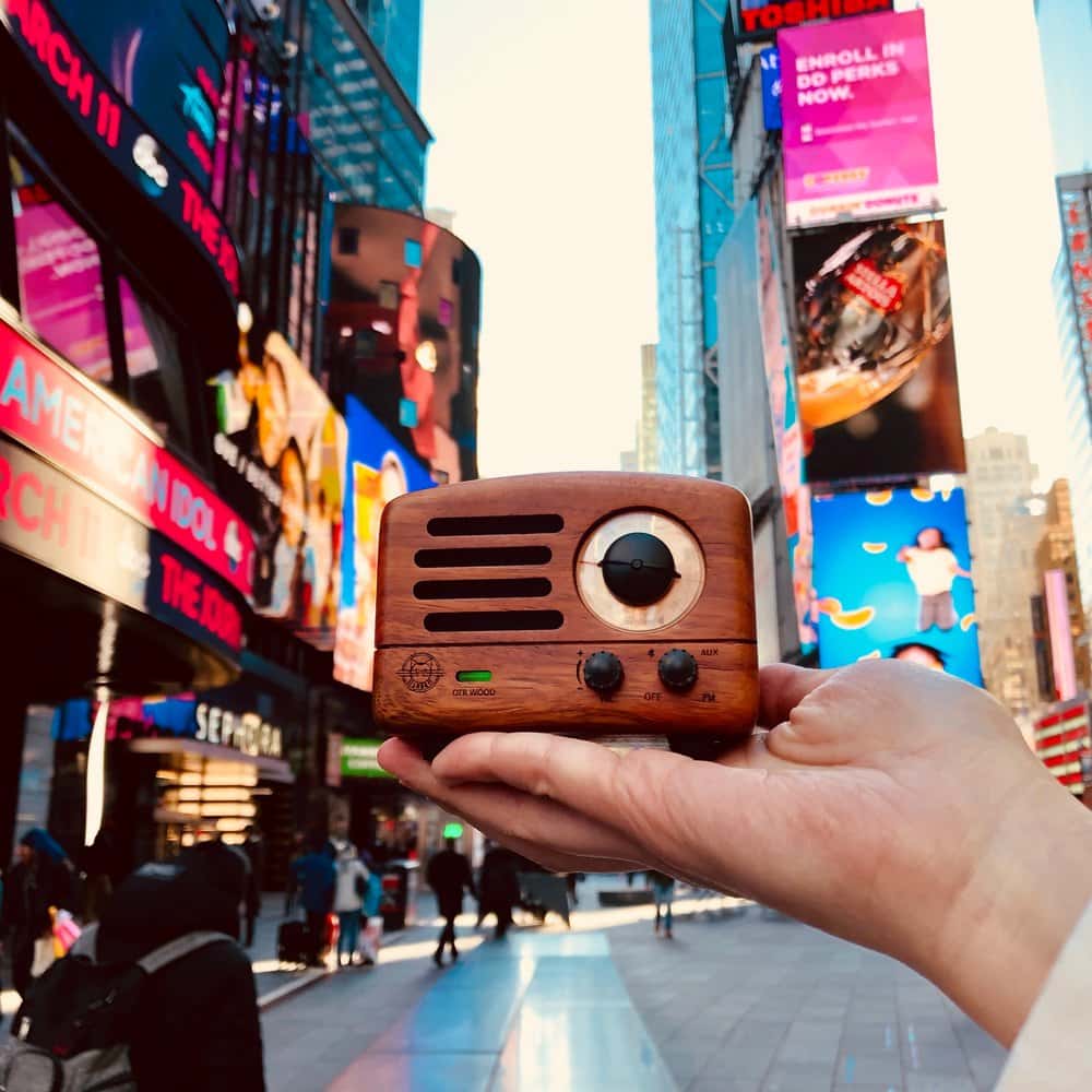 MUZEN OTR WOOD Portable Radio Speaker