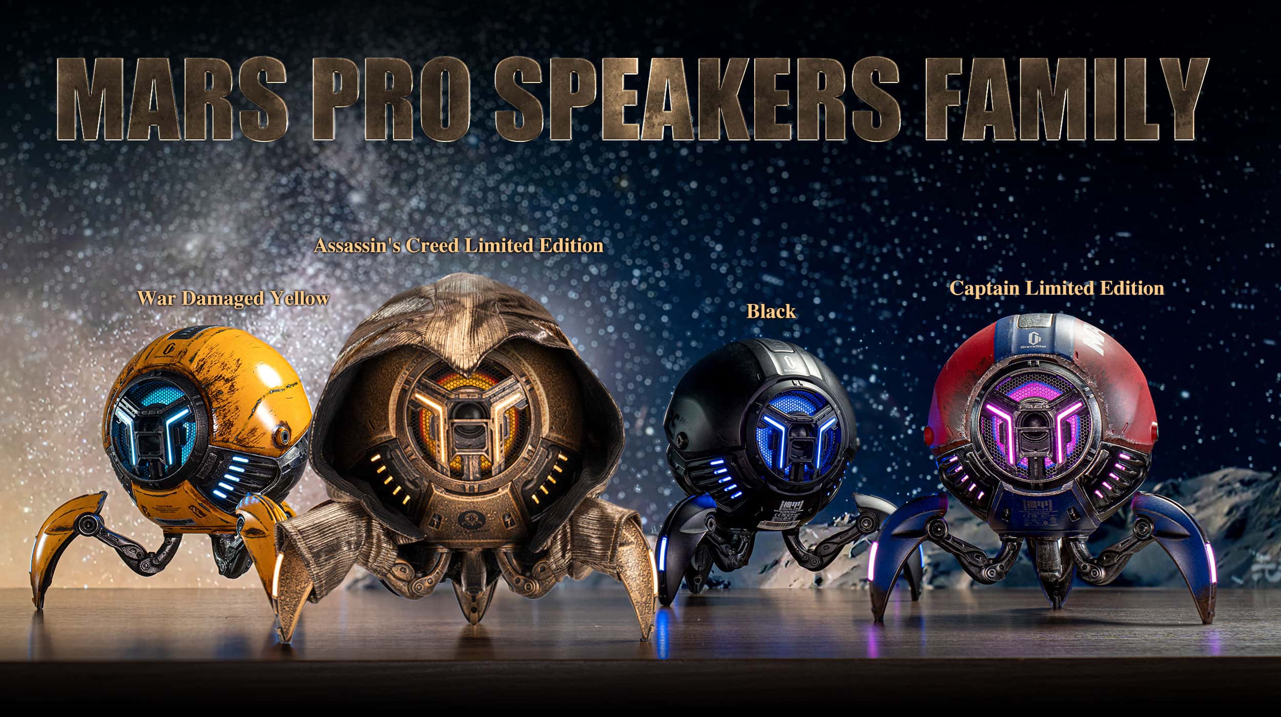 ASSASSIN’S CREED X GRAVASTAR MARS PRO TWS Speaker
