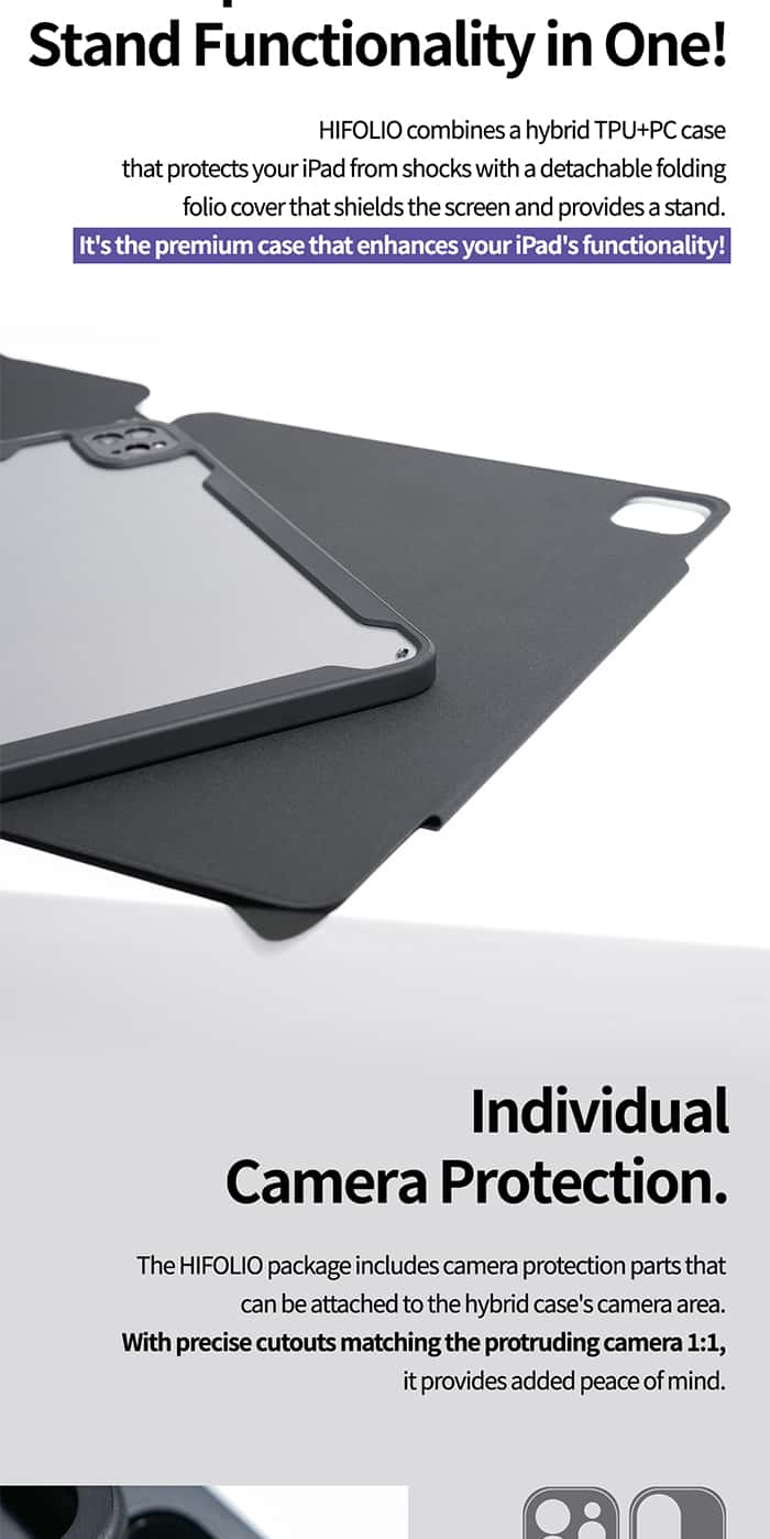 Araree HIFOLIO for iPad Pro / iPad Air 11 / 13 inch (M4 / M2)