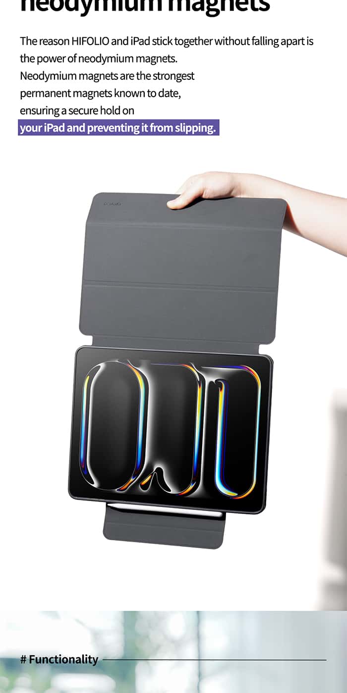 Araree HIFOLIO for iPad Pro / iPad Air 11 / 13 inch (M4 / M2)