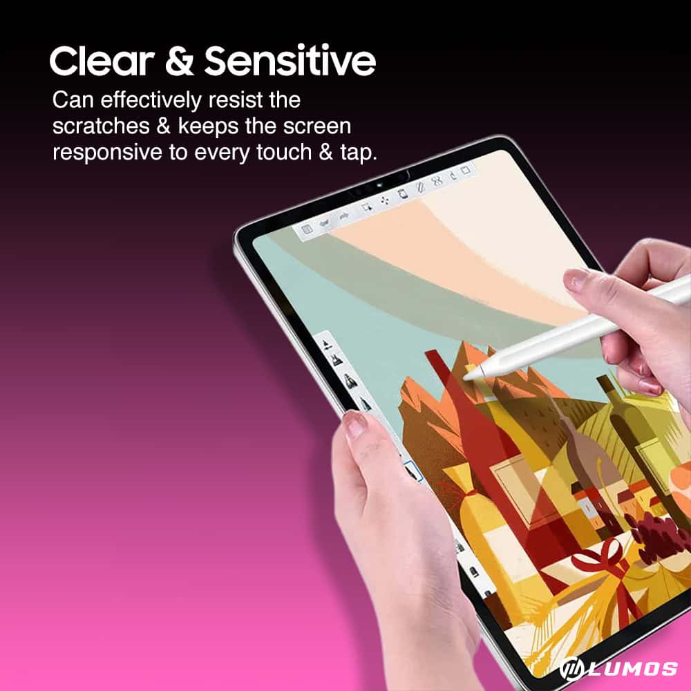 GLASSPRO+ IPAD 10.2/ 10.9 SERIES (FULL HD CLEAR) Tempered Glass Screen Protector