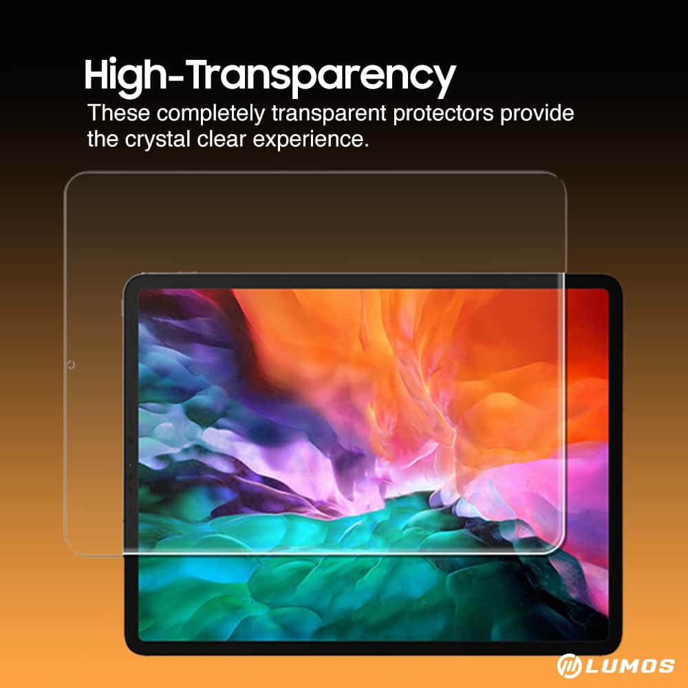 GLASSPRO+ IPAD PRO 10.5 / IPAD PRO 12.9 (2017) / IPAD PRO 12.9 (2020) SERIES (FULL HD CLEAR) Tempered Glass Screen Protector