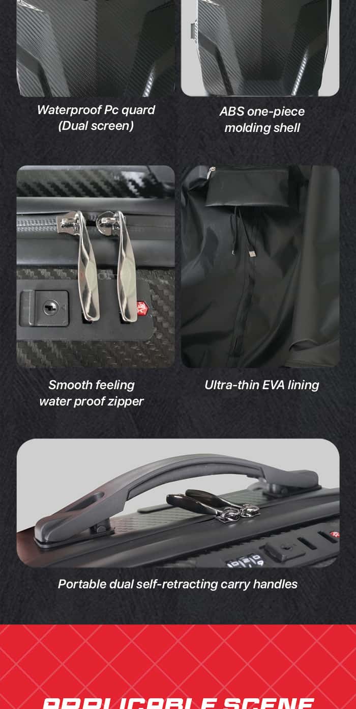 LOY PIXEL EXPLORER Luggage Suitcase
