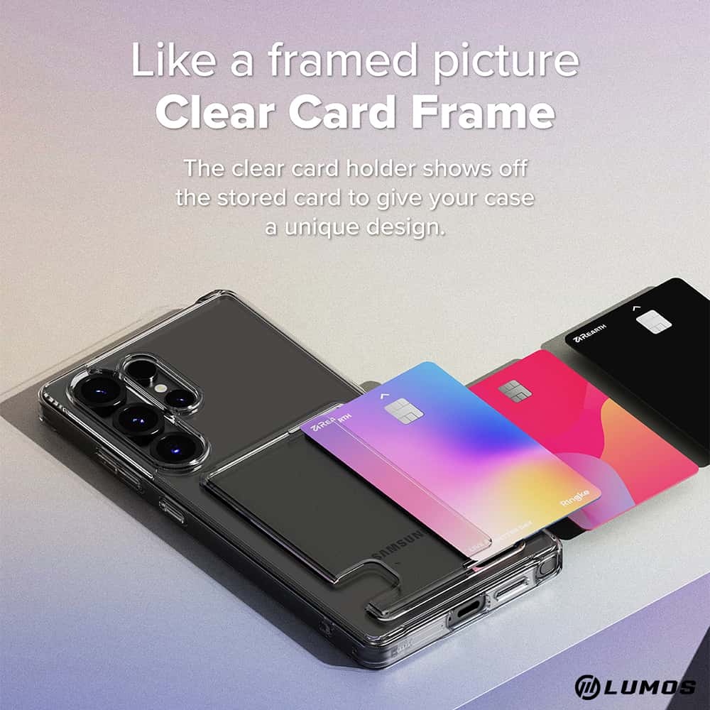 Ringke FUSION CARD Case for Samsung Galaxy S25/ S25 Plus/ S25 Ultra