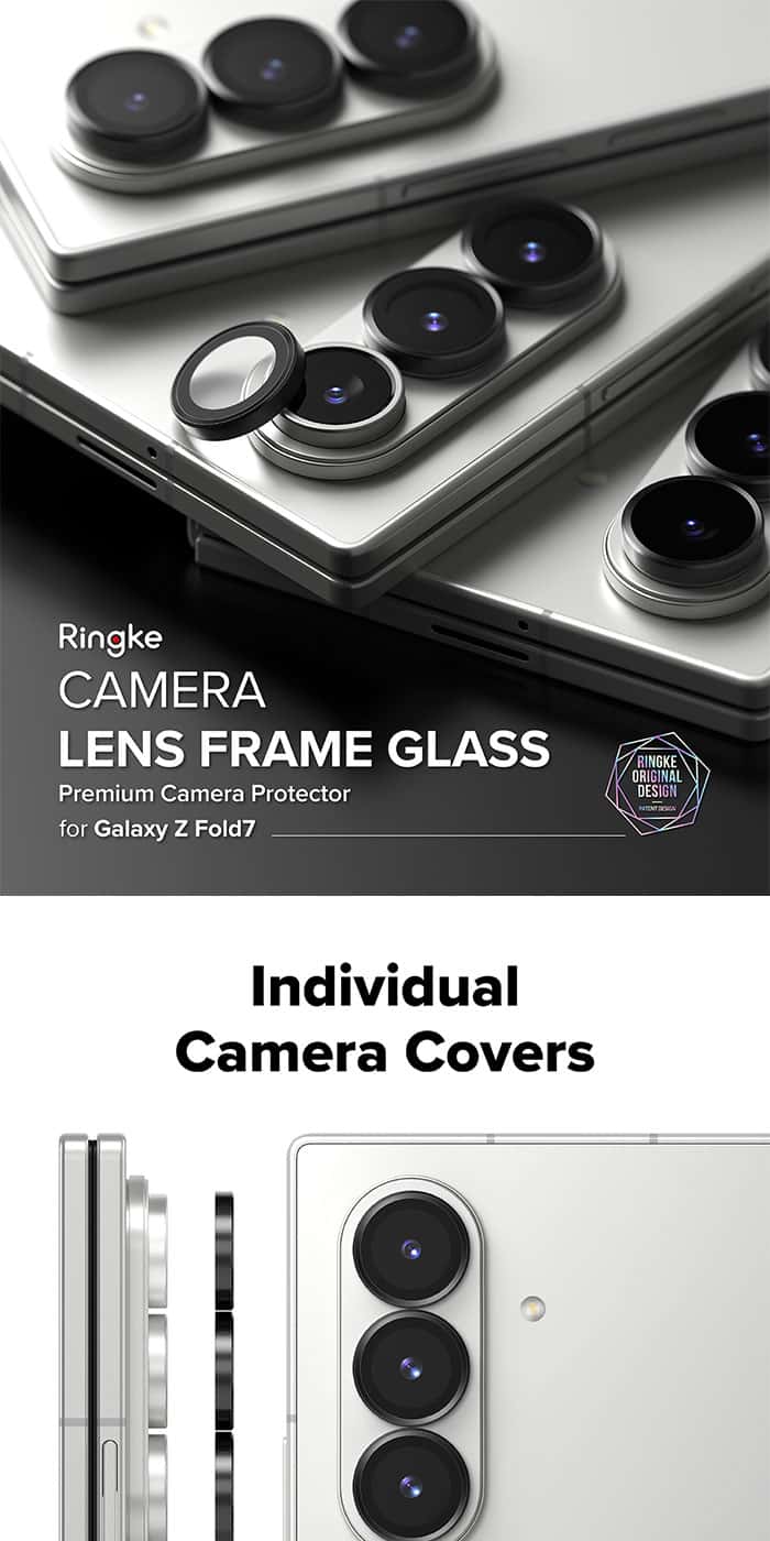 RINGKE CAMERA LENS FRAME GLASS for Samsung Galaxy Z Fold 7