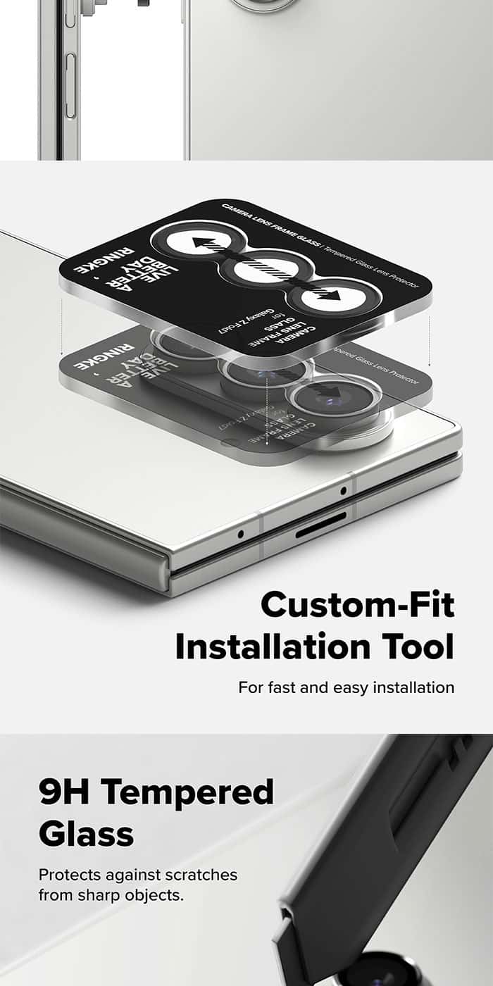 RINGKE CAMERA LENS FRAME GLASS for Samsung Galaxy Z Fold 7