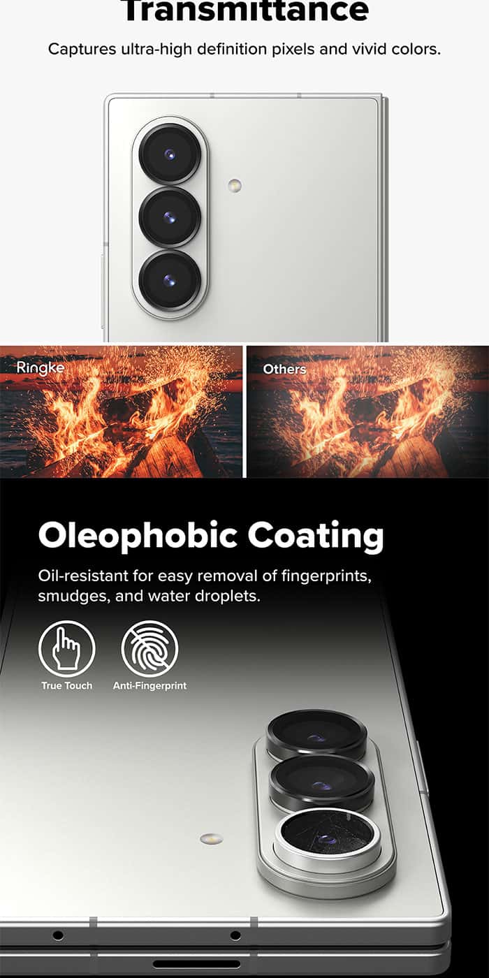 RINGKE CAMERA LENS FRAME GLASS for Samsung Galaxy Z Fold 7
