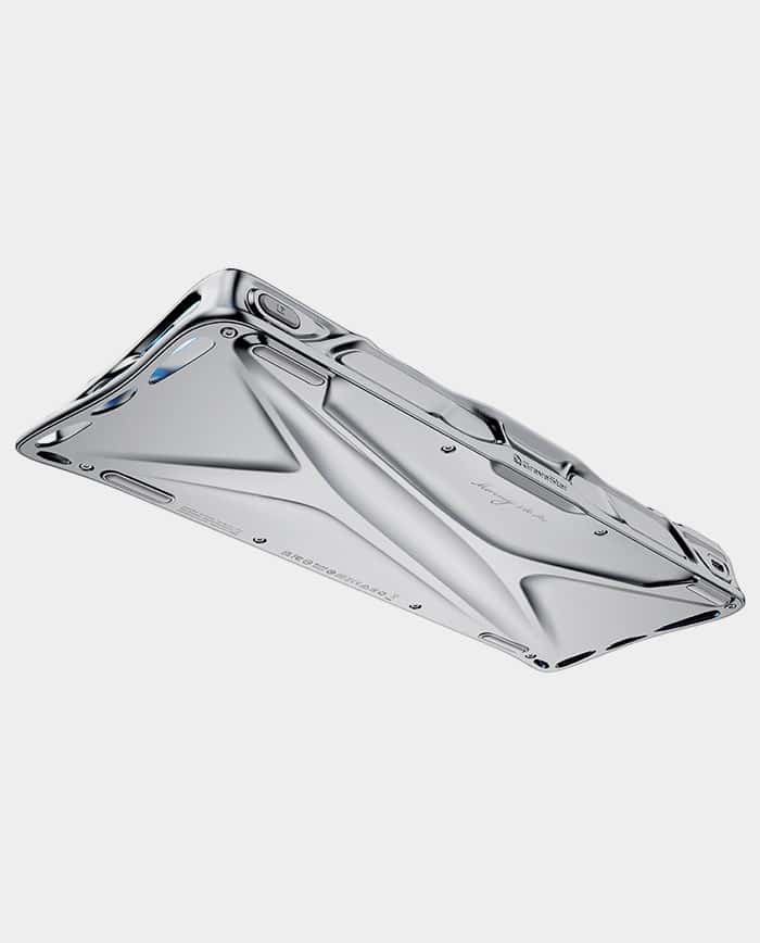 Gravastar Mercury V60 Pro 60% Gaming Hall Effect UFO Magnetic Switch Gaming Keyboard Chrome Silver
