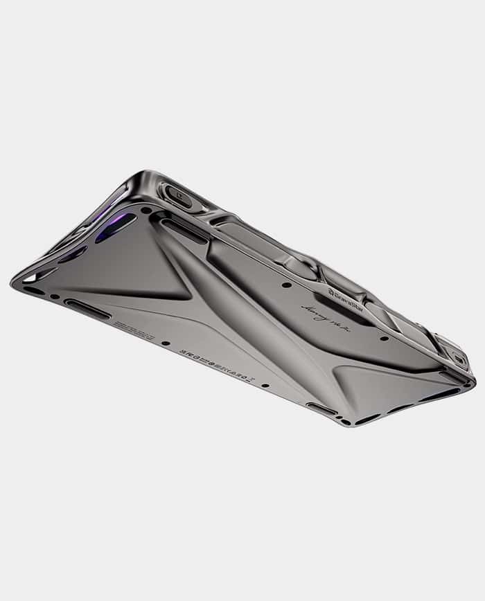 Gravastar Mercury V60 Pro 60% Gaming Hall Effect UFO Magnetic Switch Gaming Keyboard Gun Metal