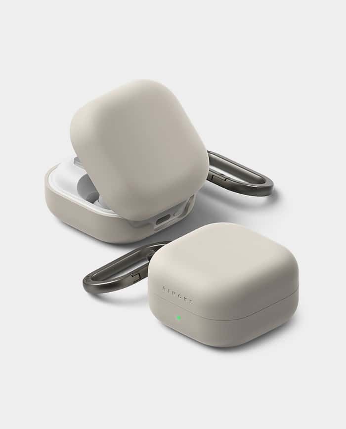 Ringke Silicone for Galaxy Buds 4 / 4 Pro Dual-layer soft silicone and Tough Polycarbonate