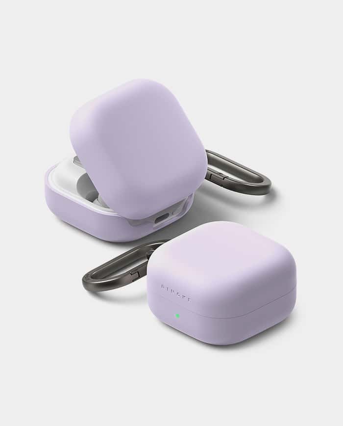 Ringke Silicone for Galaxy Buds 4 / 4 Pro Dual-layer soft silicone and Tough Polycarbonate