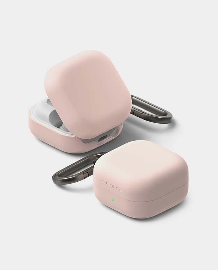 Ringke Silicone for Galaxy Buds 4 / 4 Pro Dual-layer soft silicone and Tough Polycarbonate