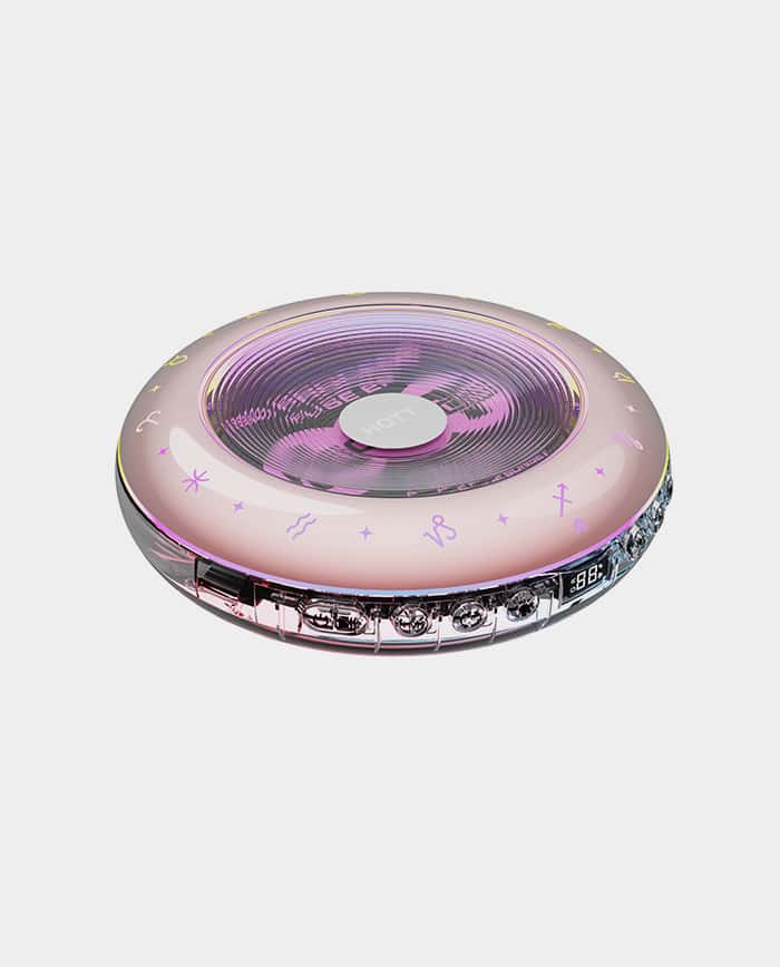 HOTT C901 CD Player Portable Bluetooth 5.3 1800mAh with Support TF Card RGB Light 5 Lighting Modes