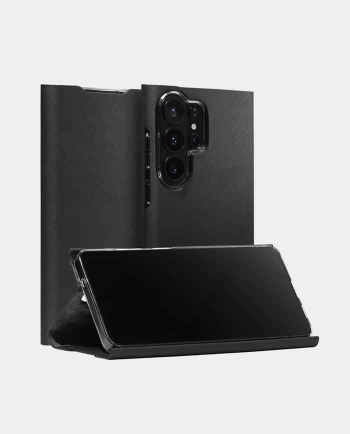 [READY STOCK] Araree Samsung Galaxy S26 Ultra Case Bonnet Stand Premium Hand Made Case and Casing