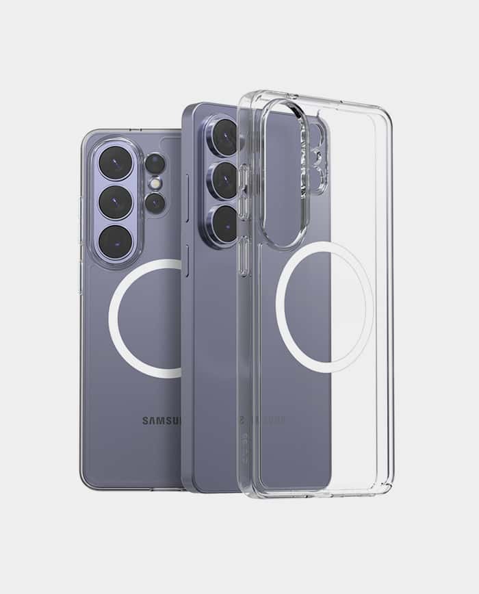 Araree Duple M Series for Samsung Galaxy S26 Series Magnetic Transparent Full Protective Case