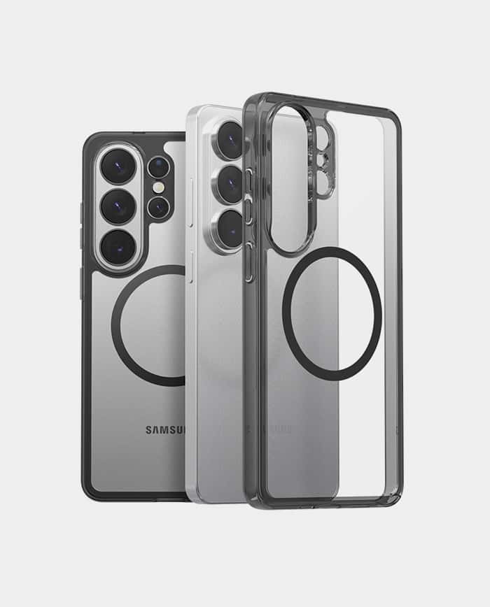 Araree Duple M Series for Samsung Galaxy S26 Series Magnetic Transparent Full Protective Case