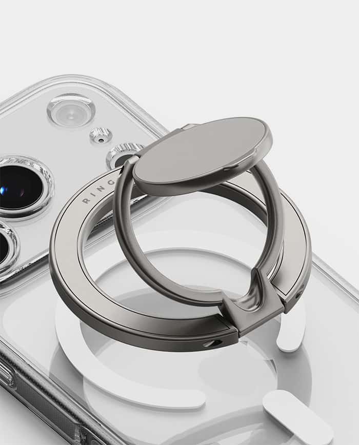 Ringke Dual Magnetic Smart Holder 3-Fold Kickstand Wobble-Free Support Super Slim Design 4.0mm