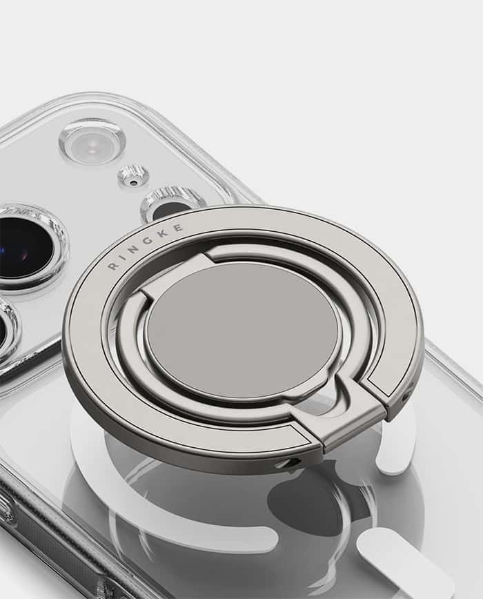 Ringke Dual Magnetic Smart Holder 3-Fold Kickstand Wobble-Free Support Super Slim Design 4.0mm