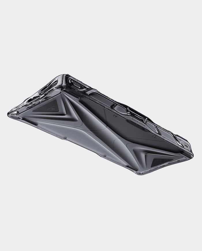 Gravastar Mercury V60 Onyx Crystal 60% Mechanical Gaming Keyboard RGB Wired Compact Black Transparent Design