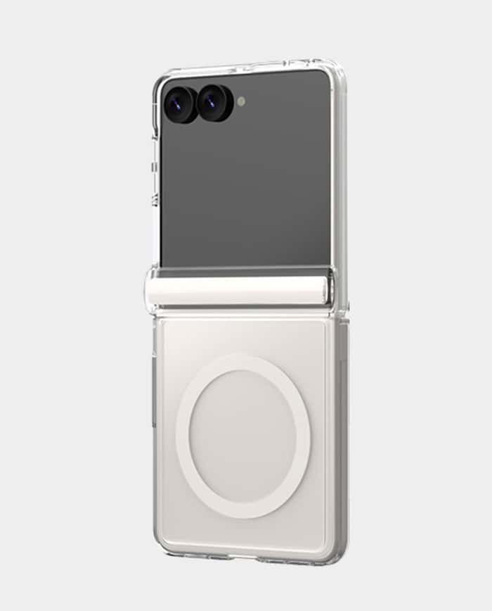 Araree Duple 360M Magnetic for Samsung Galaxy Flip 8 Magnetic Transparent Full Cover Protective Phone Case