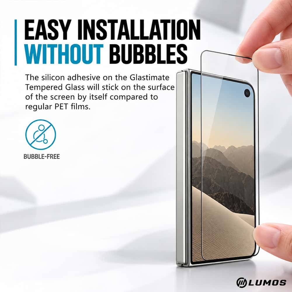 SIEGE Glastimate Premium Tempered Glass Screen Protector for IPhone Duo