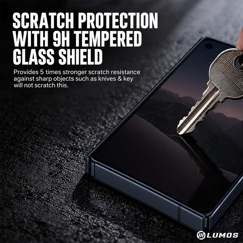 SIEGE Glastimate Premium Privacy Tempered Glass Screen Protector for IPhone Duo