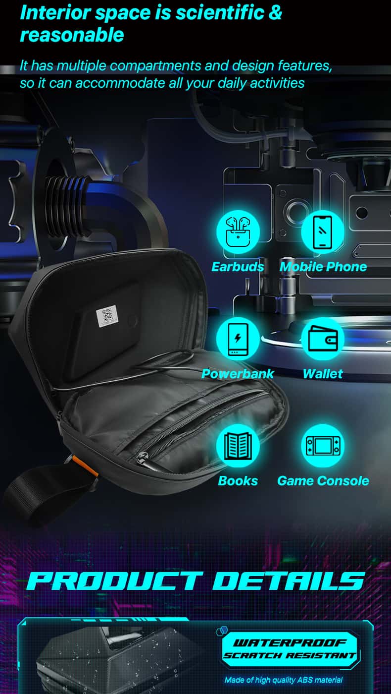 LOY STARKGAZE X LED Knight Slingbag