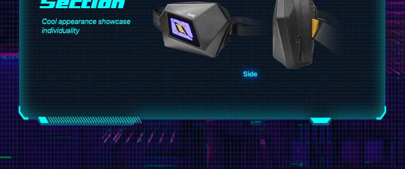 LOY STARKGAZE X LED Knight Slingbag