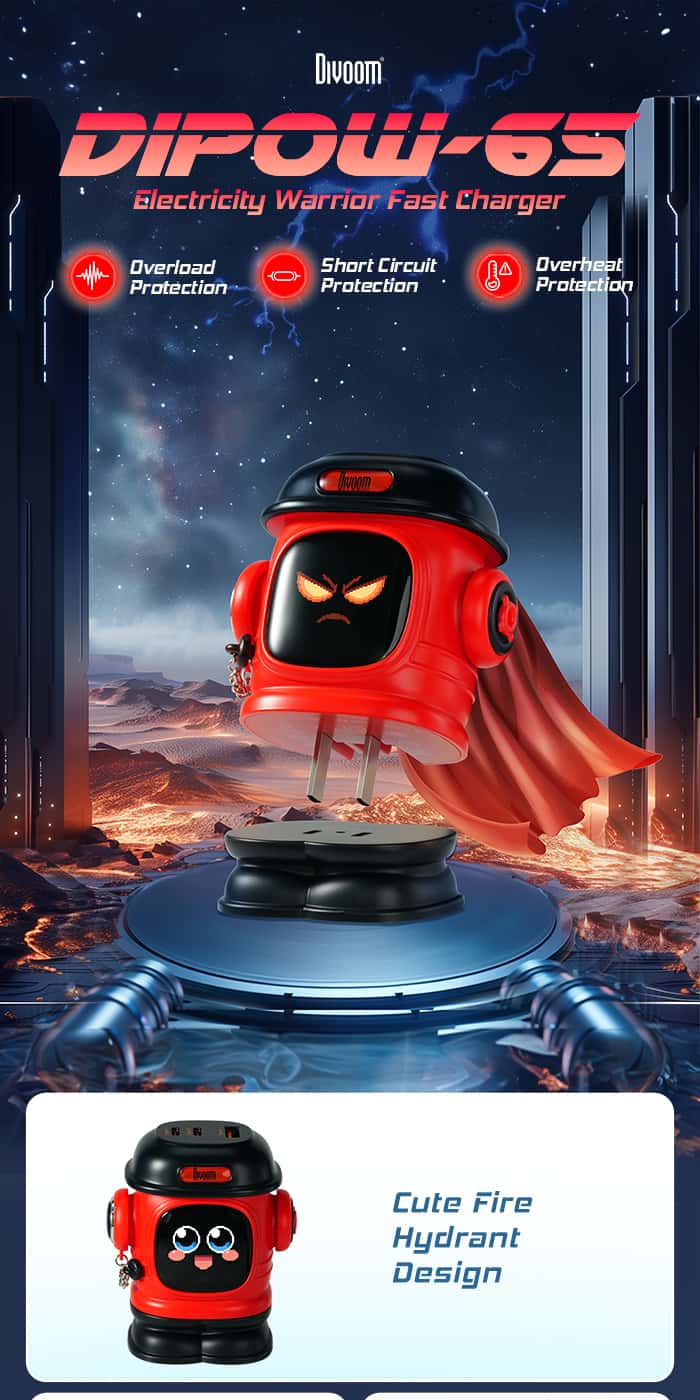 DIVOOM DIPOW-65 Fast Charger