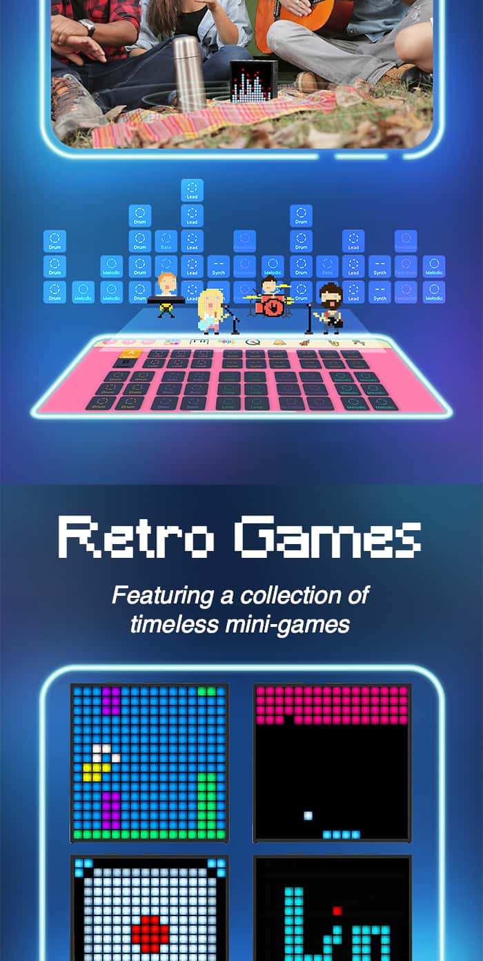 DIVOOM TIMEBOX EVO Pixel Art Speaker