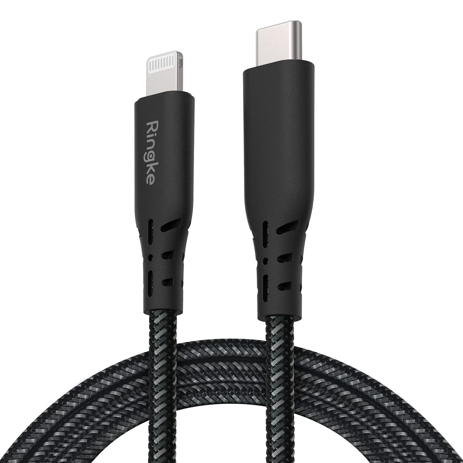 RINGKE USB-C TYPE TO LIGHTNING CABLE, 4ft 120cm 1.2m Sync Cord Compatible with i-Phone i-Pad & i-Pod – Ringke USB-C Type To Lightning Cable